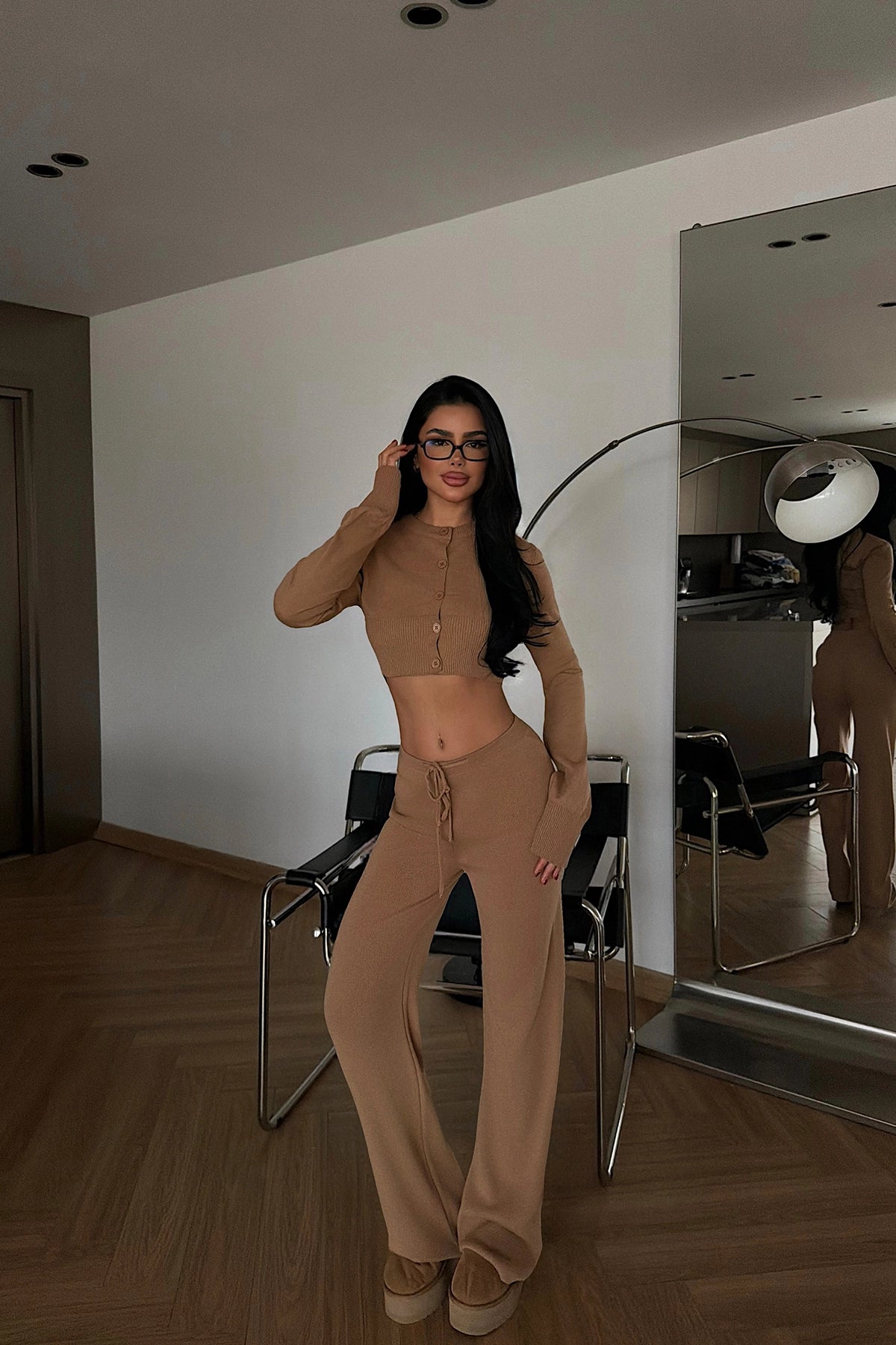 Camel Triko Takım XS