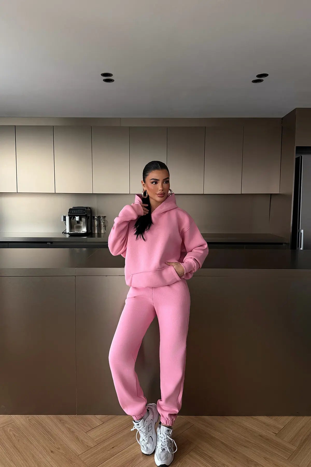 Pembe Eşofman Takım