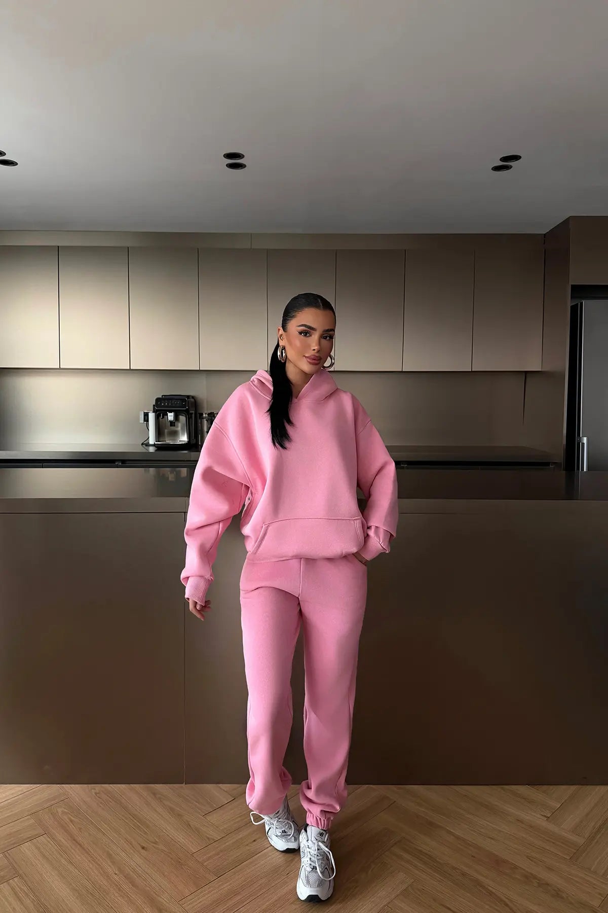 Pembe Eşofman Takım