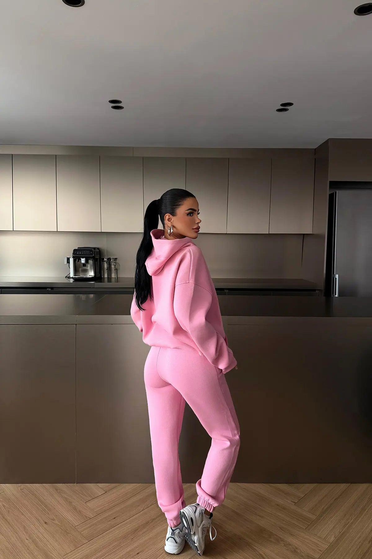 Pembe Eşofman Takım