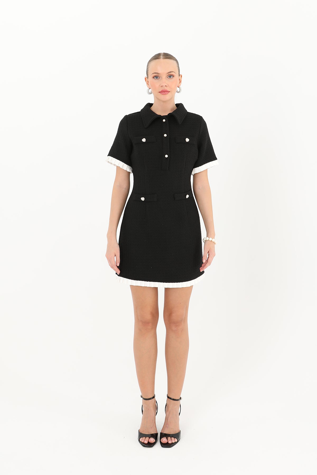 Women's Chanel Buttoned Dress - 32026ELB