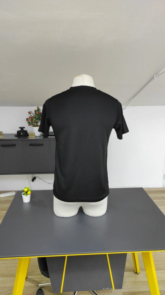 Men's Short Sleeve Crew Neck Cable Knit Blouse, 25372