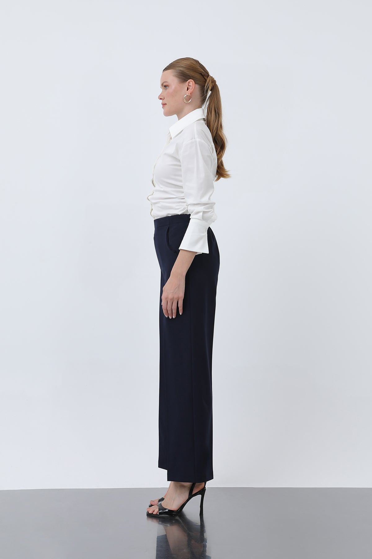 Kadın Düz Kesim Pantolon - 18243PNT