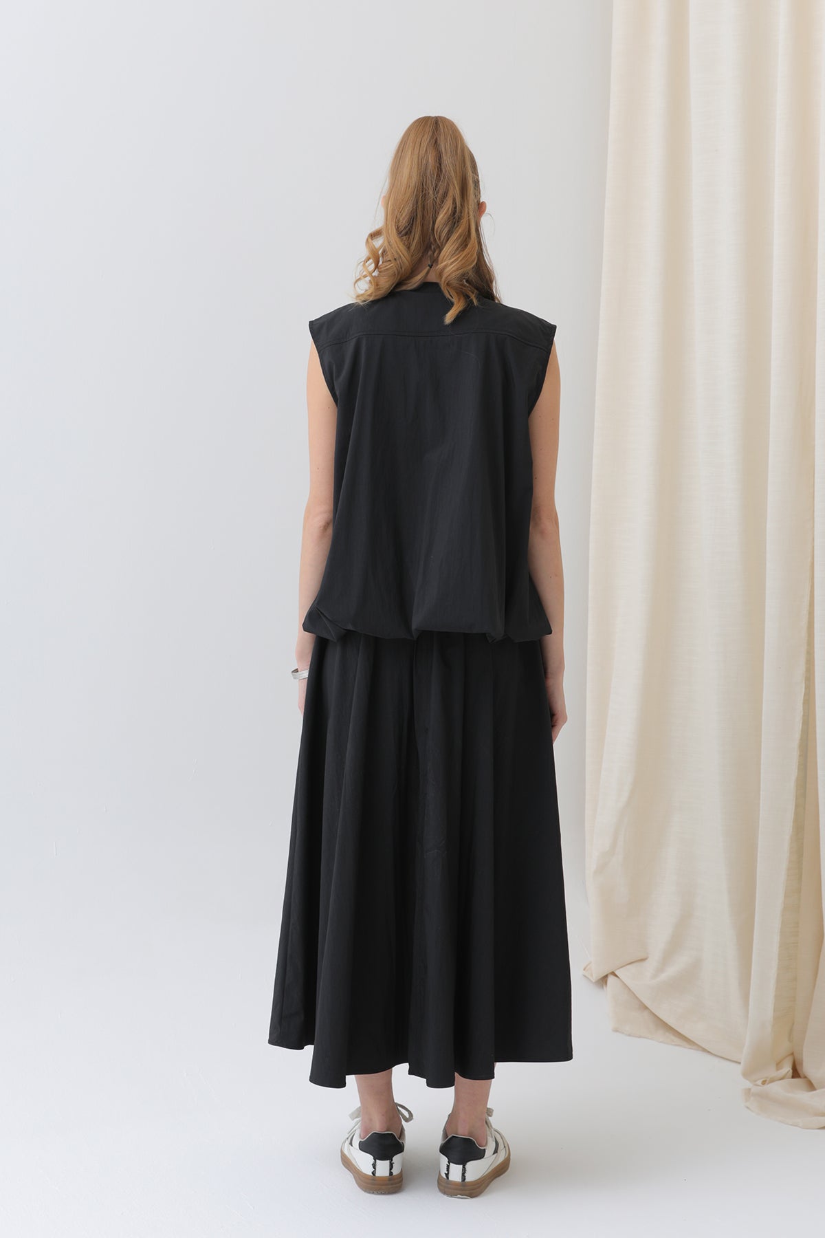 Kadın Oversize Fermuarlı Yelek - 32128YLK