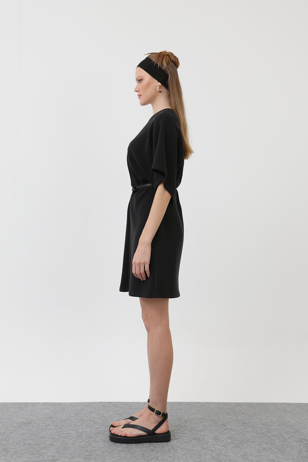 Women's Basic Short Dress - 32144ELB