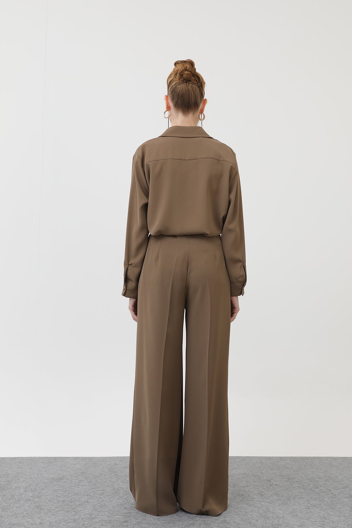 Kadın Bol Pantollon - 32175PNT