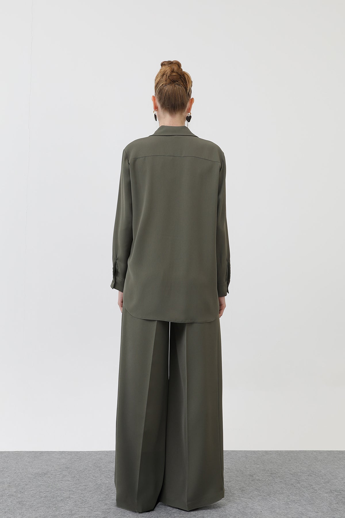 Kadın Bol Pantollon - 32175PNT