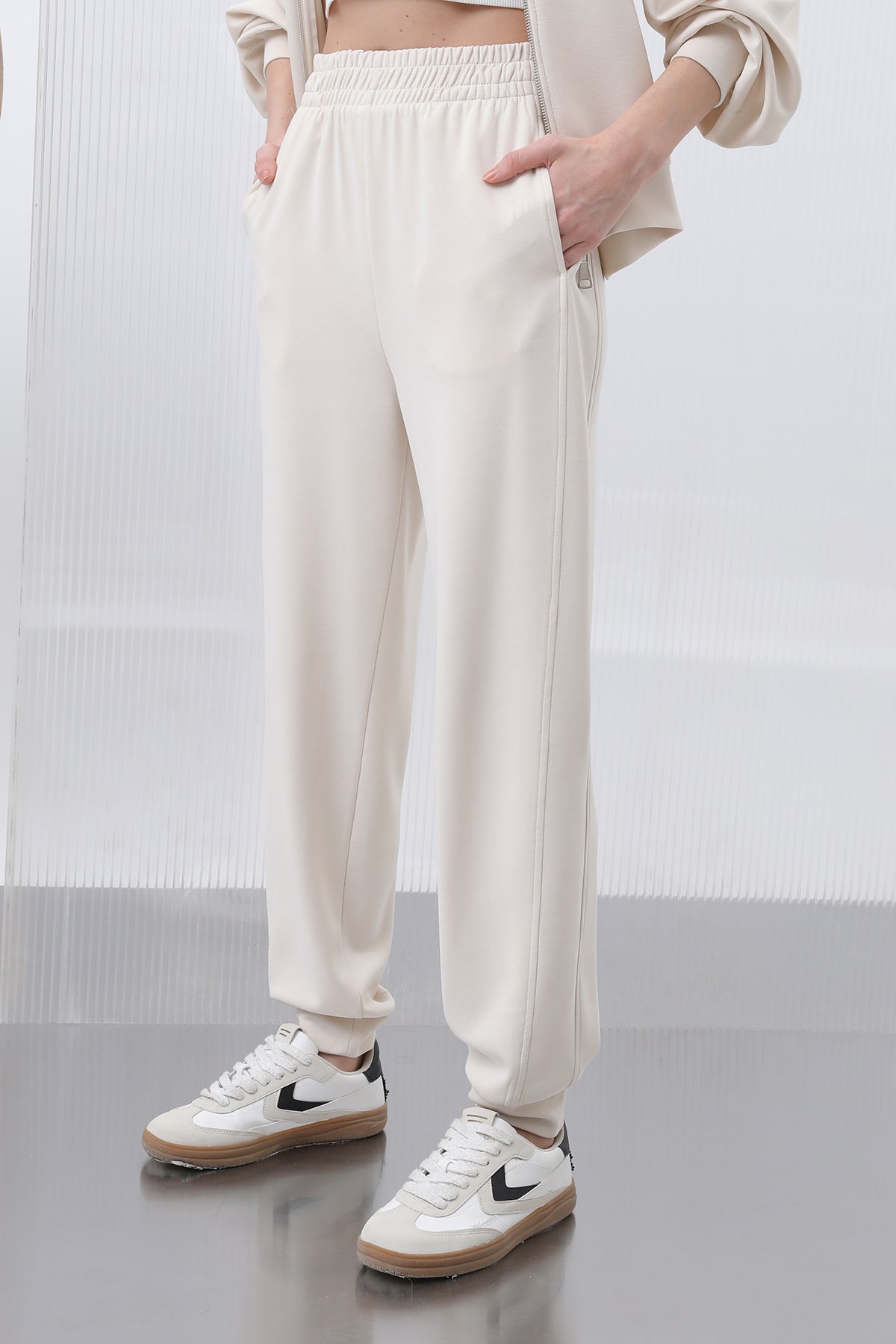 Kadın Bel Lastikli Pantolon - 32179PNT