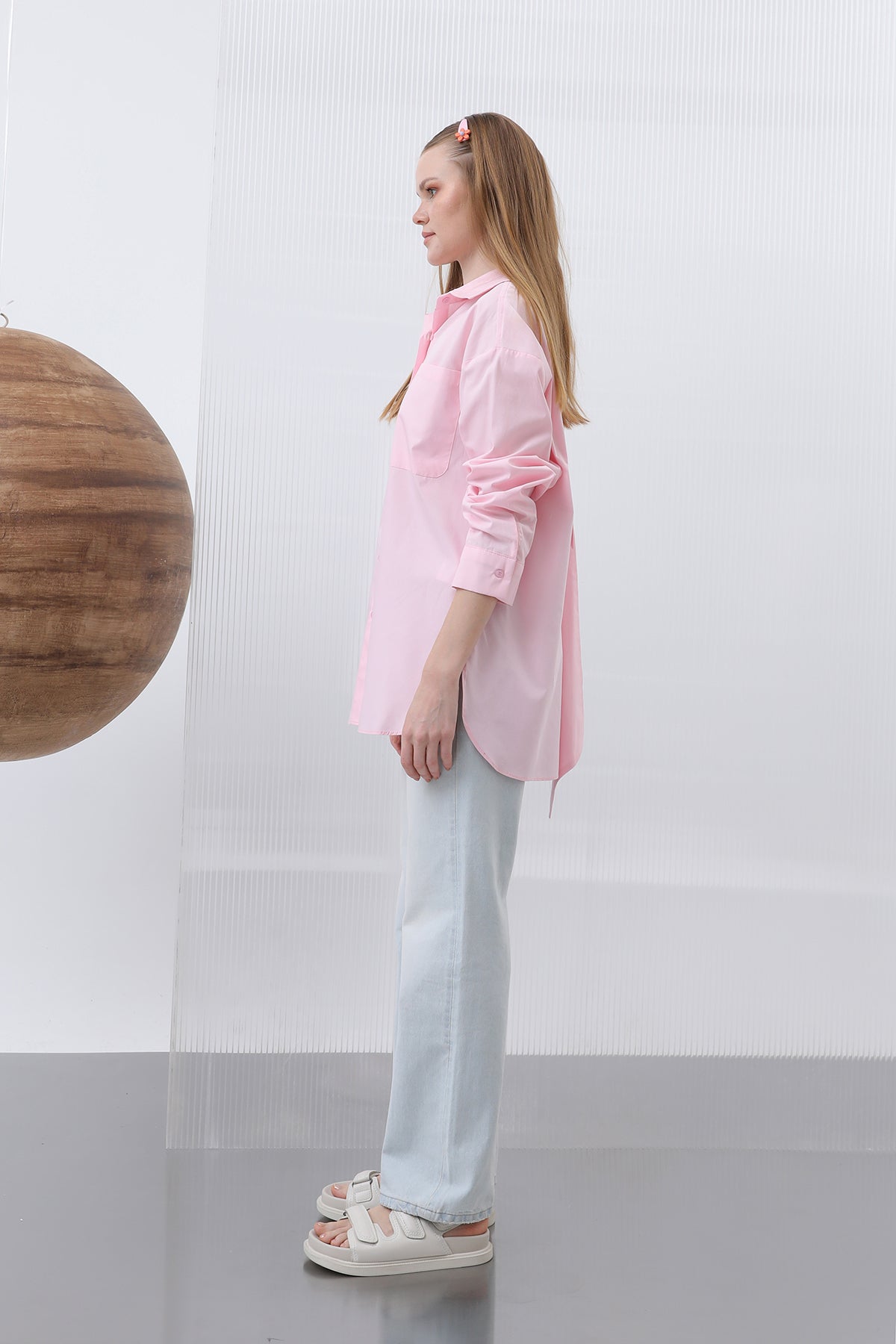 Women's Back Bow Shirt - 32210GML