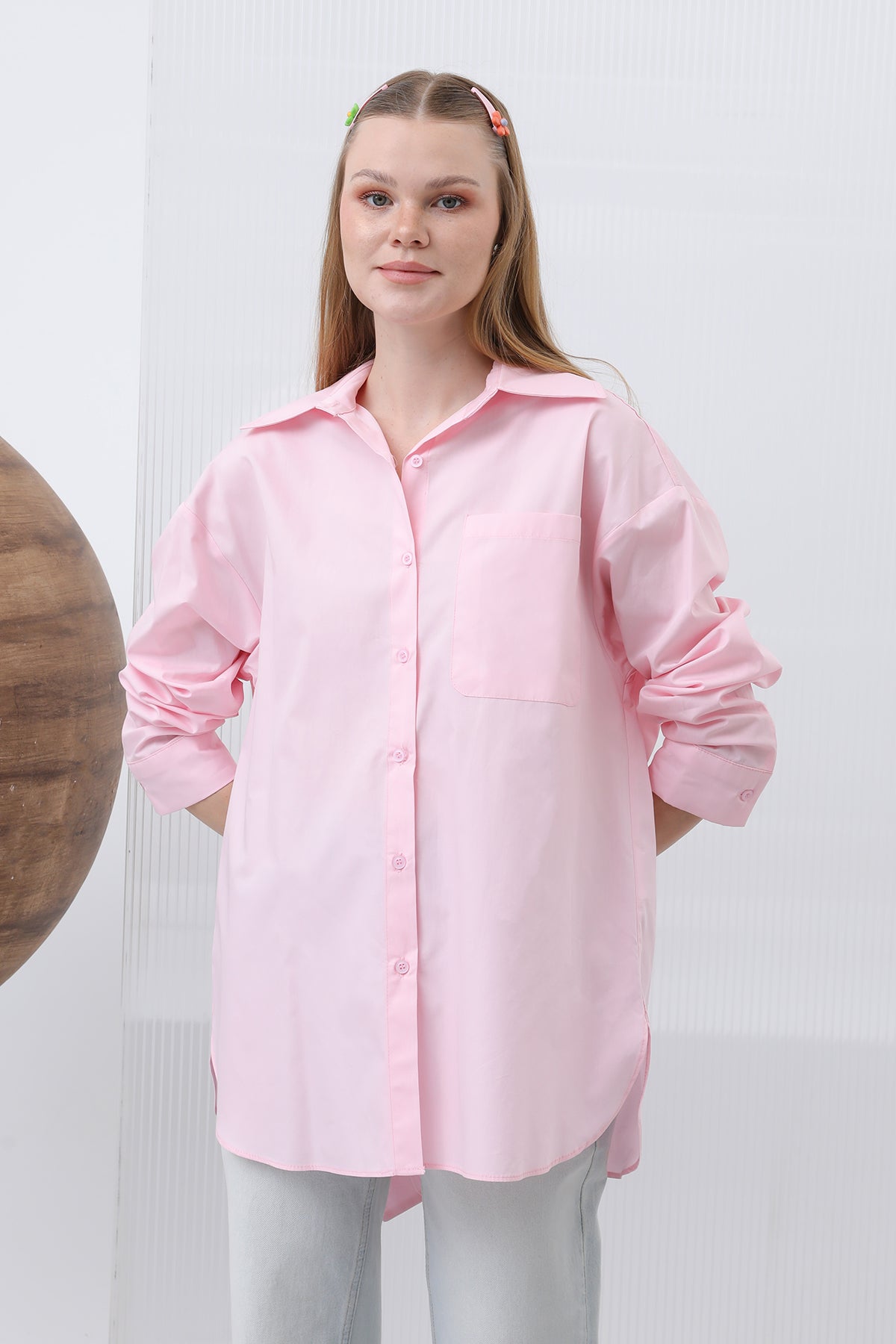 Women's Back Bow Shirt - 32210GML