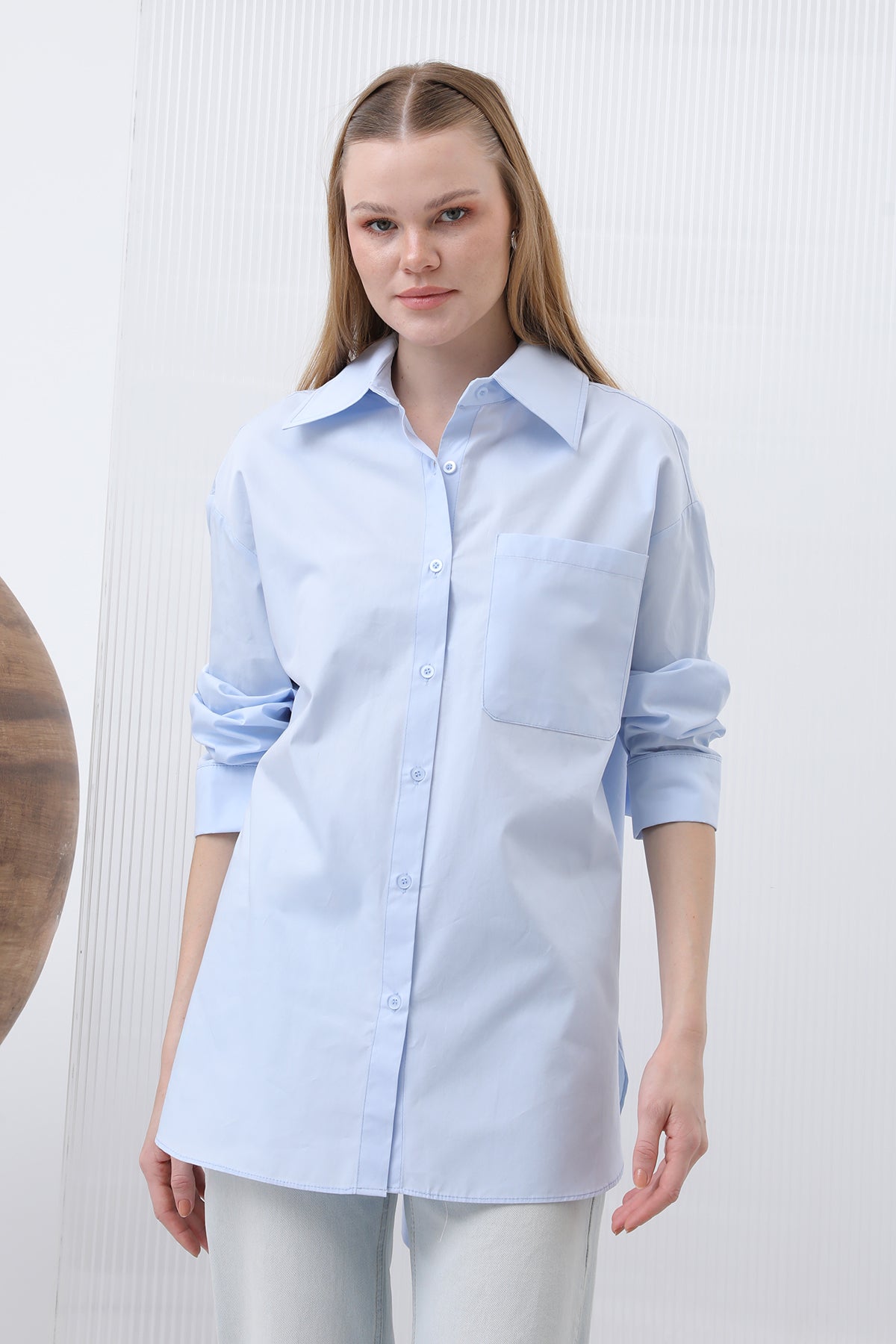 Women's Back Bow Shirt - 32210GML