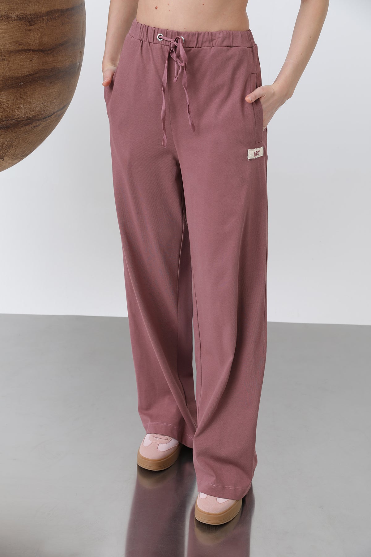 Kadın Basic Benden Bağlamalı Pantolon -32222PNT