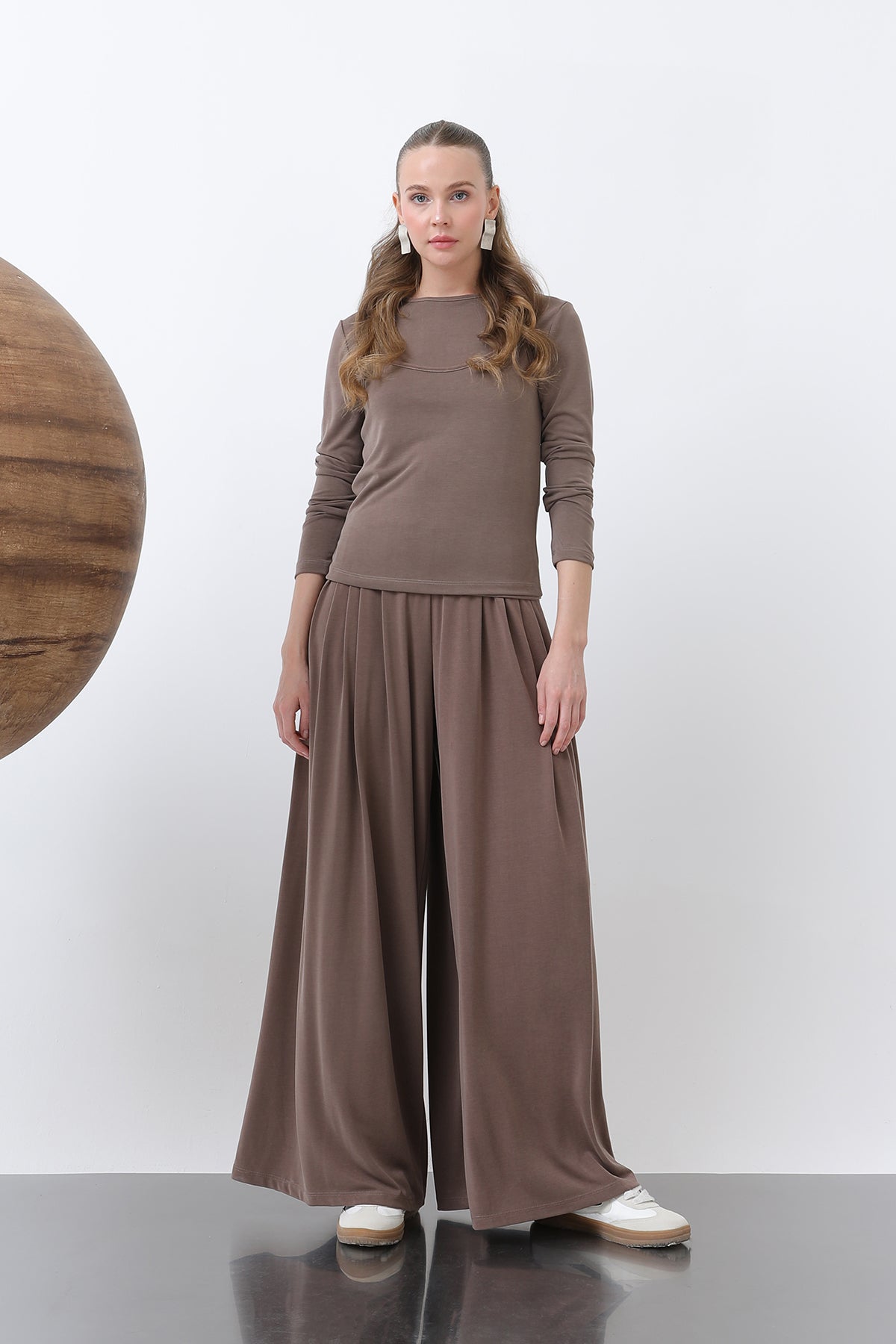 Kadın Atlet Detaylı Bluz -32262BLZ