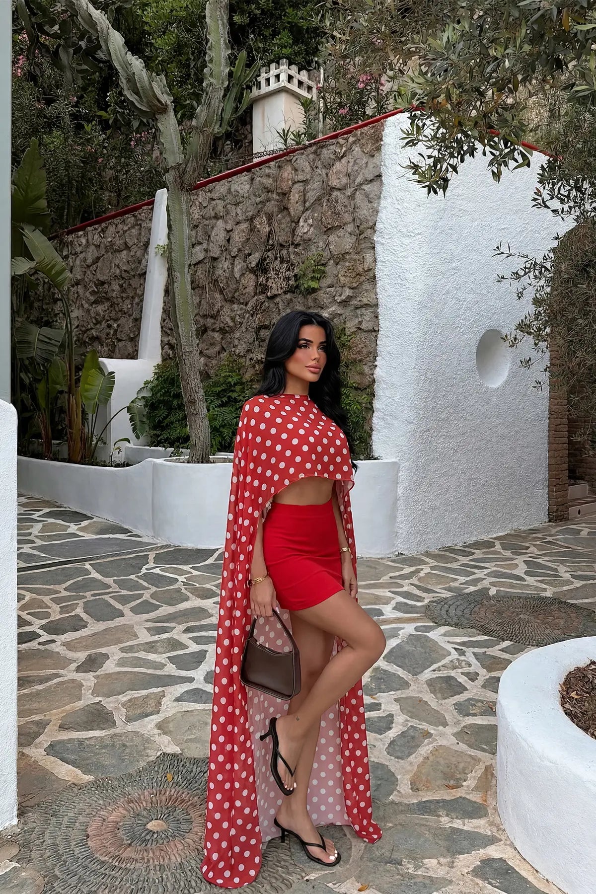 Kırmızı Etekli 3 lü Takım