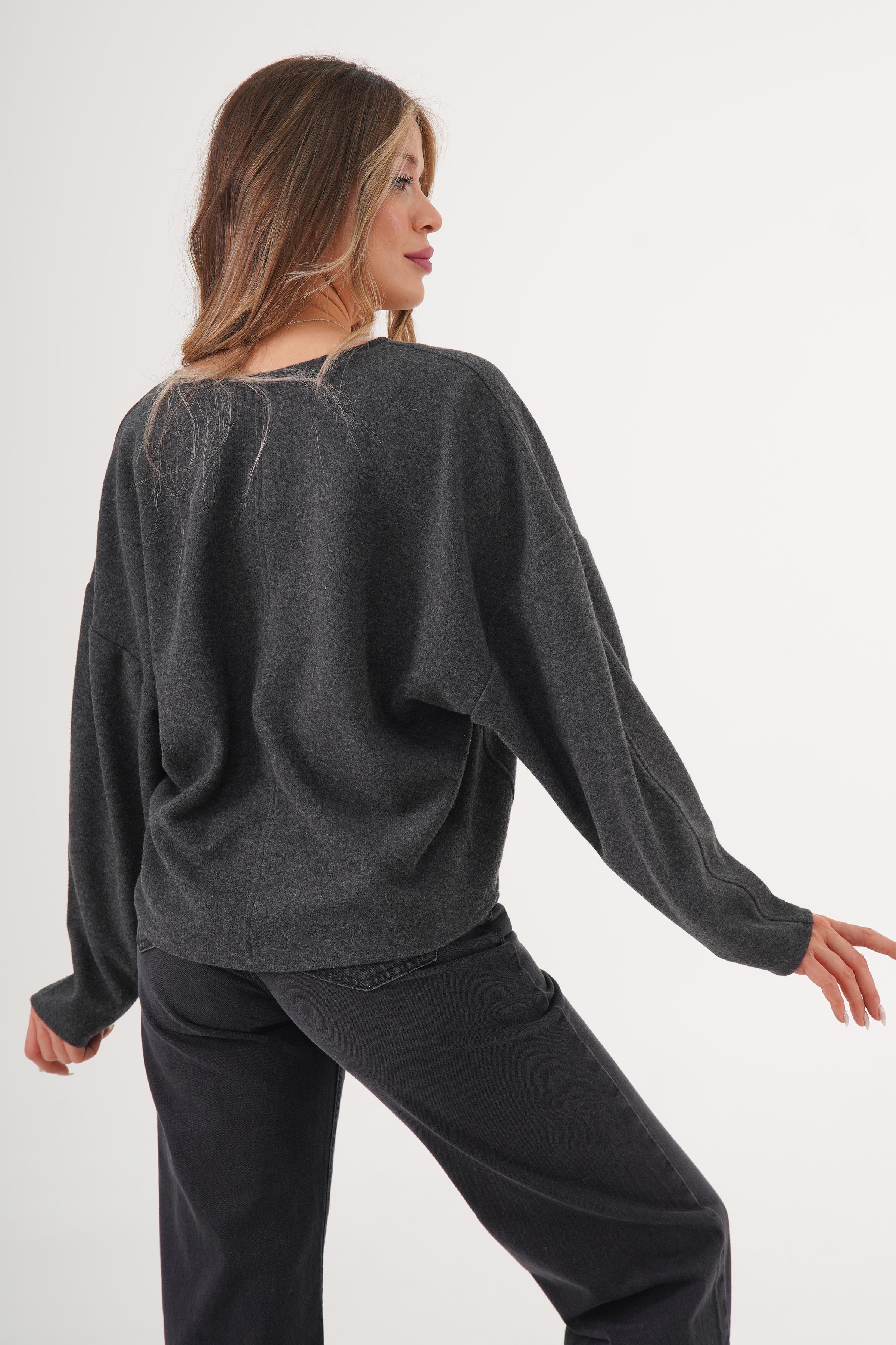 V Yaka Yarasa Model Trend Antrasit Bluz