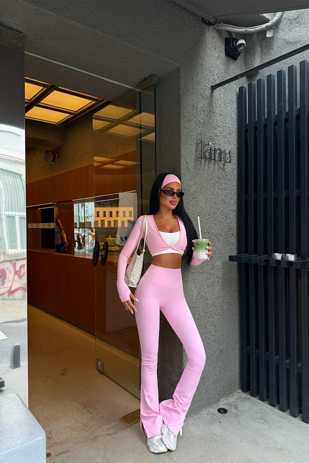 Pembe Harmony 4 lü Yoga Set