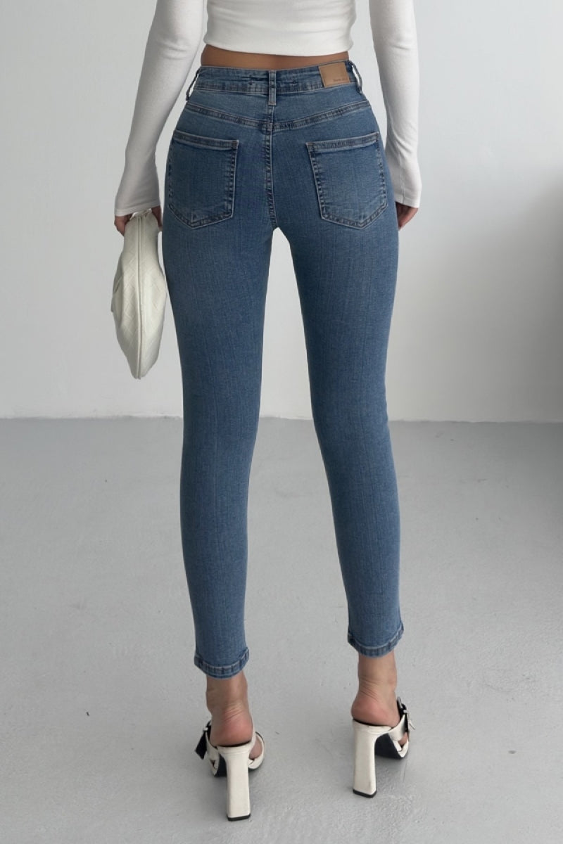 Skinny Kot Pantolon 819 - Açık Mavi Kot - (28-33) - 2
