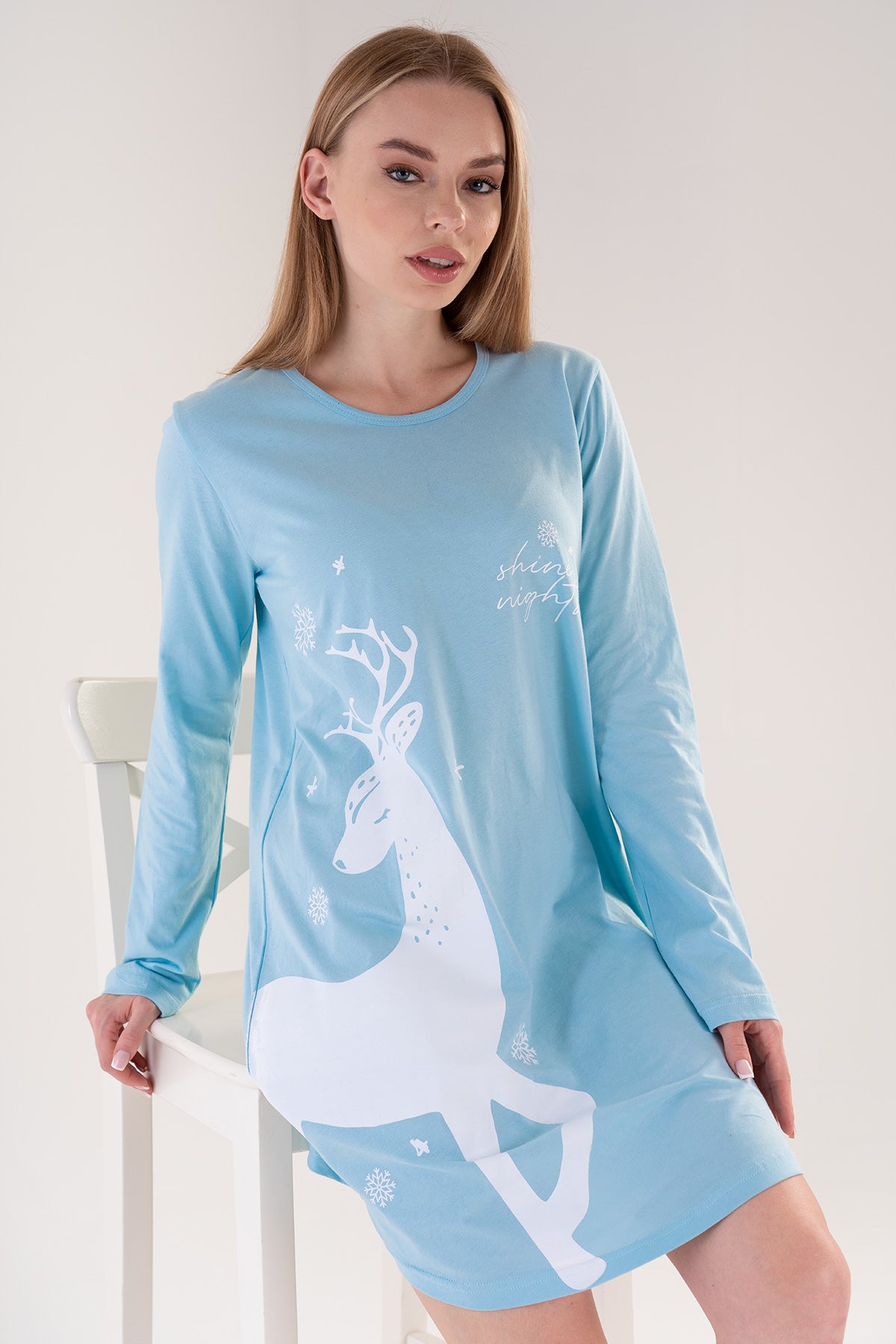 KADIN P.SUPREM O YAKA UZUN KOL ETEGI OVAL TUNIK