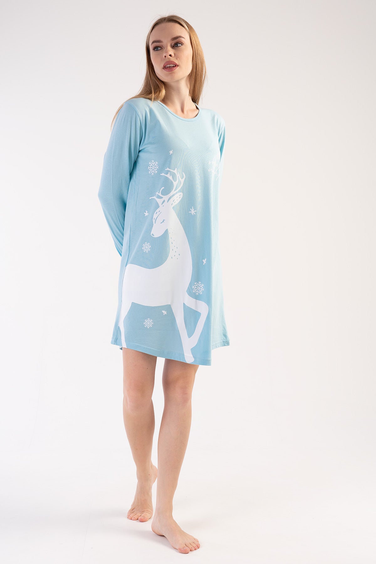 KADIN P.SUPREM O YAKA UZUN KOL ETEGI OVAL TUNIK