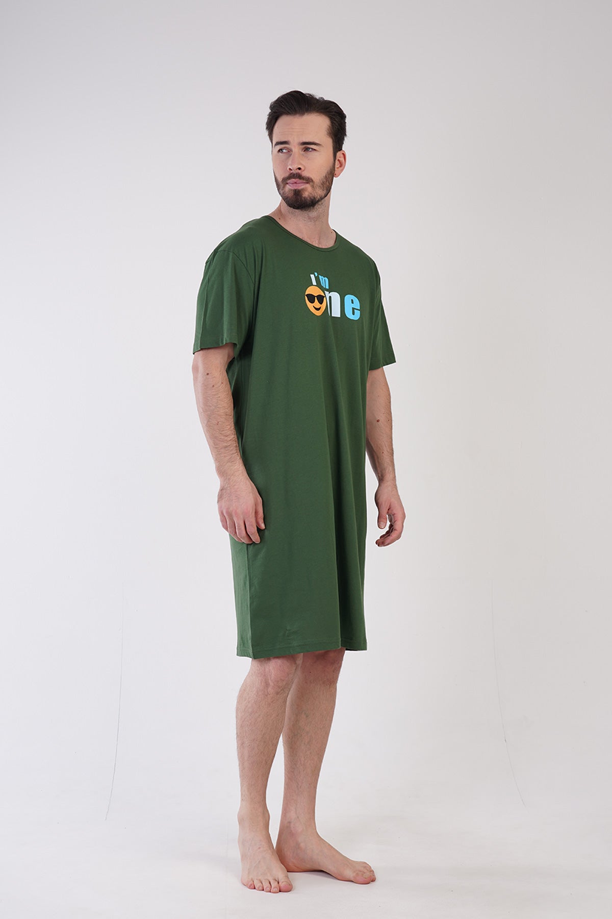ERKEK P.SUPREM XXL O YAKA KISA KOL TUNIK - HAKI001