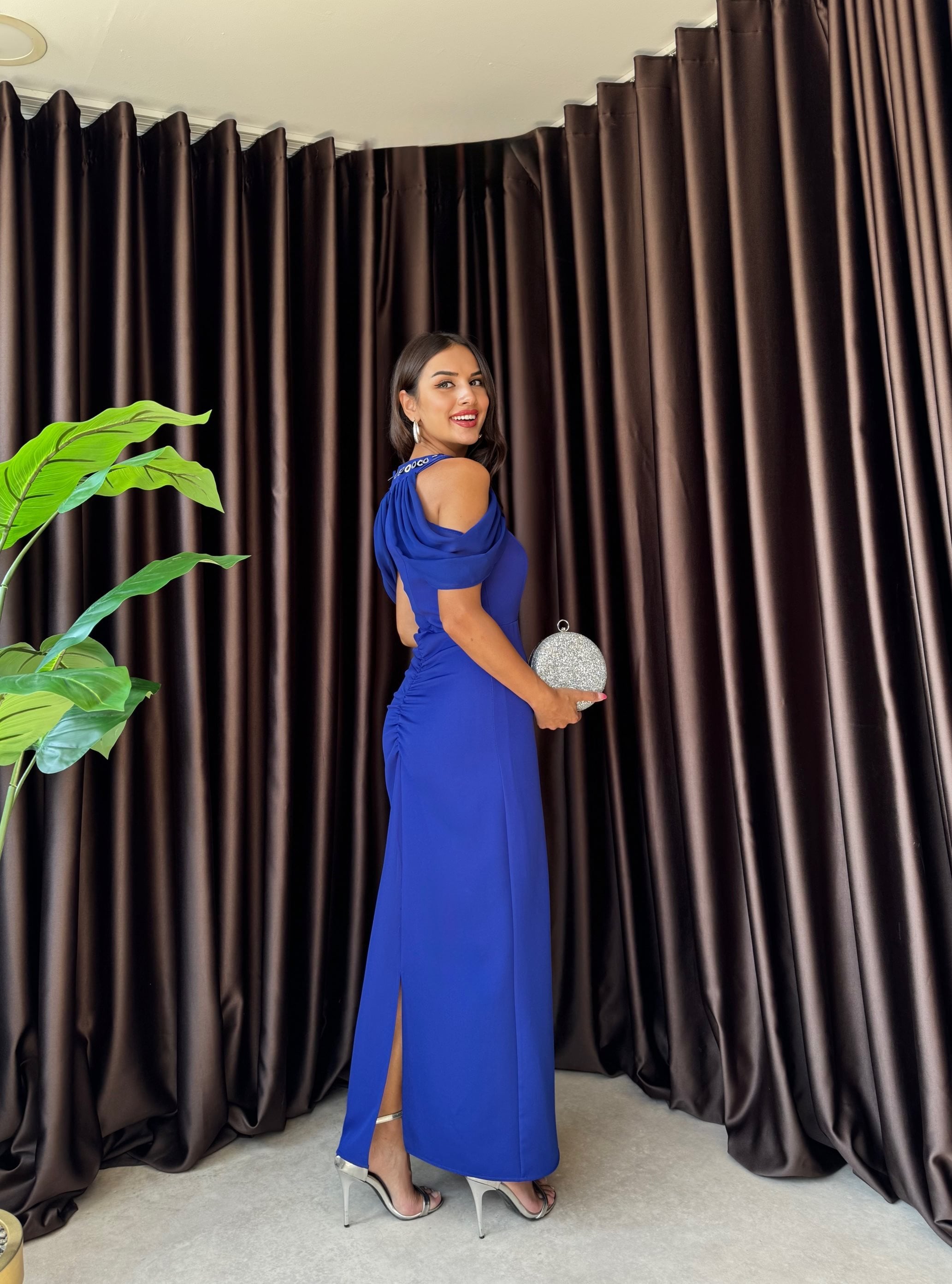 3052 OFF SHOULDER DRESS