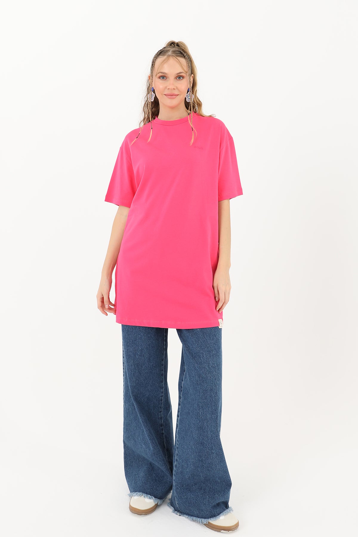 Kadın Basic T-shirt - 30727TSH