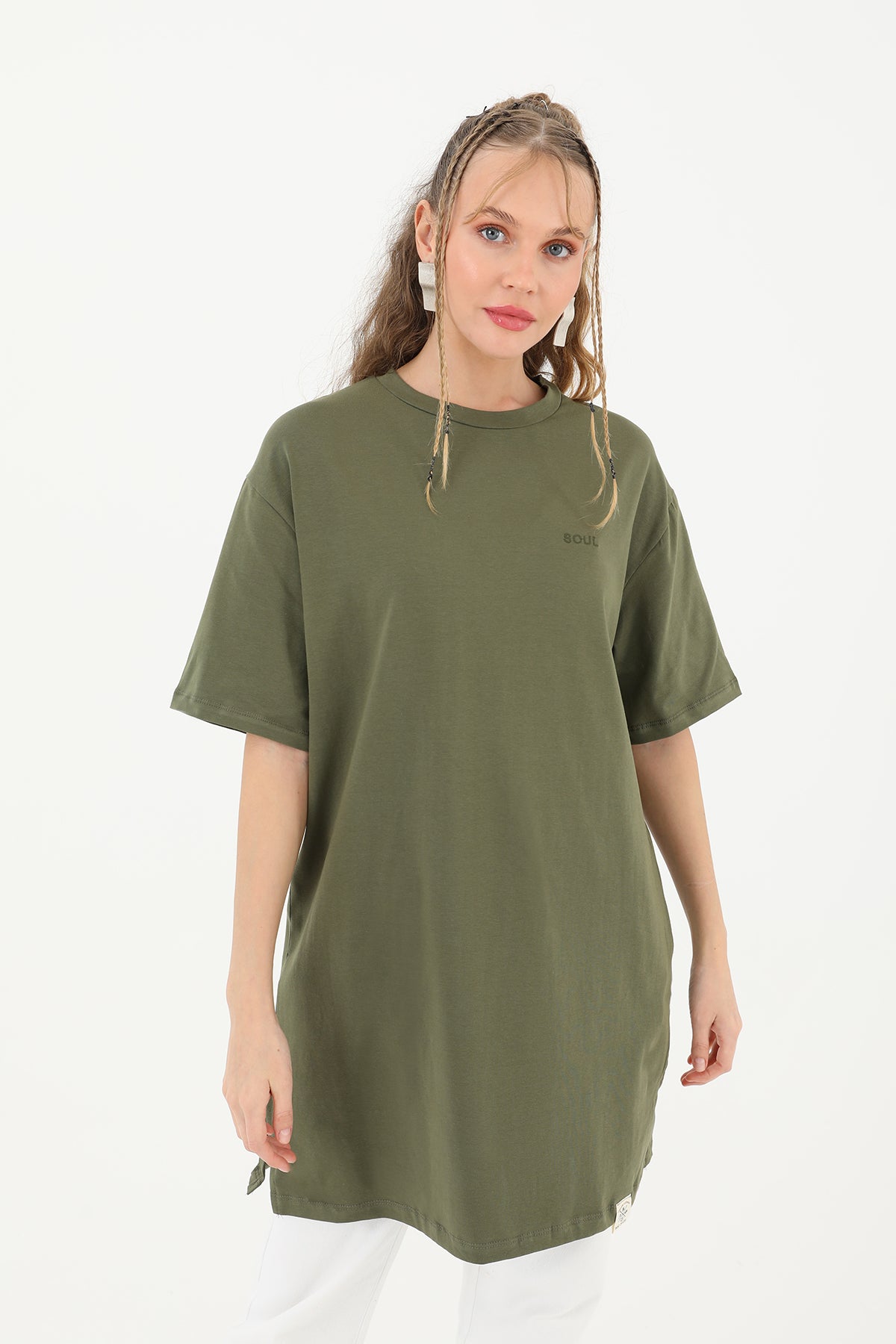 Kadın Basic T-shirt - 30727TSH