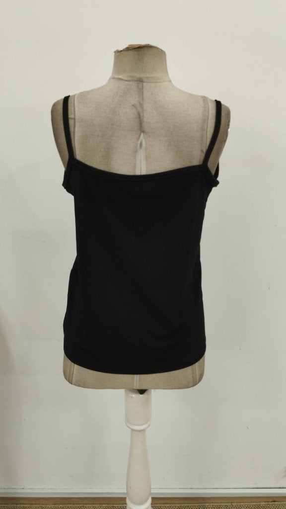 Women's Strappy V-Neck Sequin Embellished Sandy Blouse, 30825