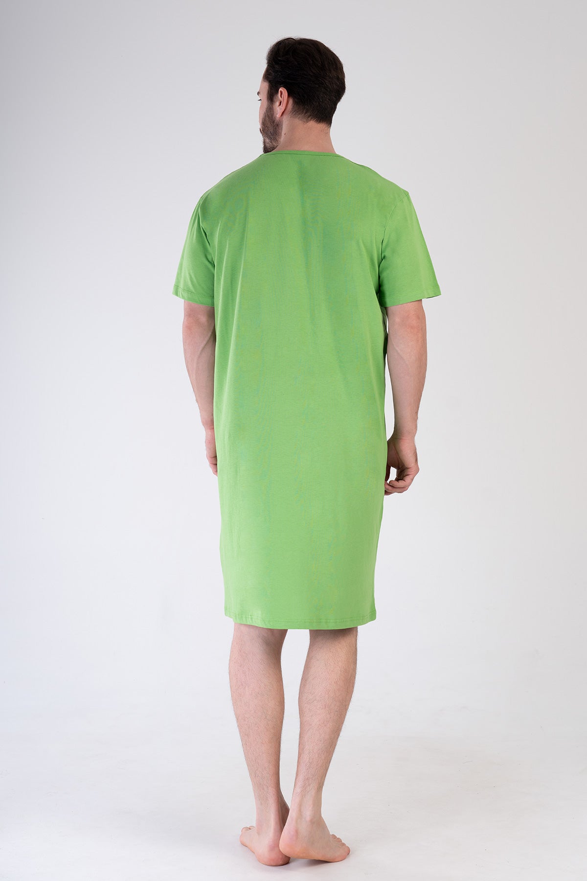 ERKEK P.SUPREM XXL O YAKA KISA KOL TUNIK - FOREST SHADE