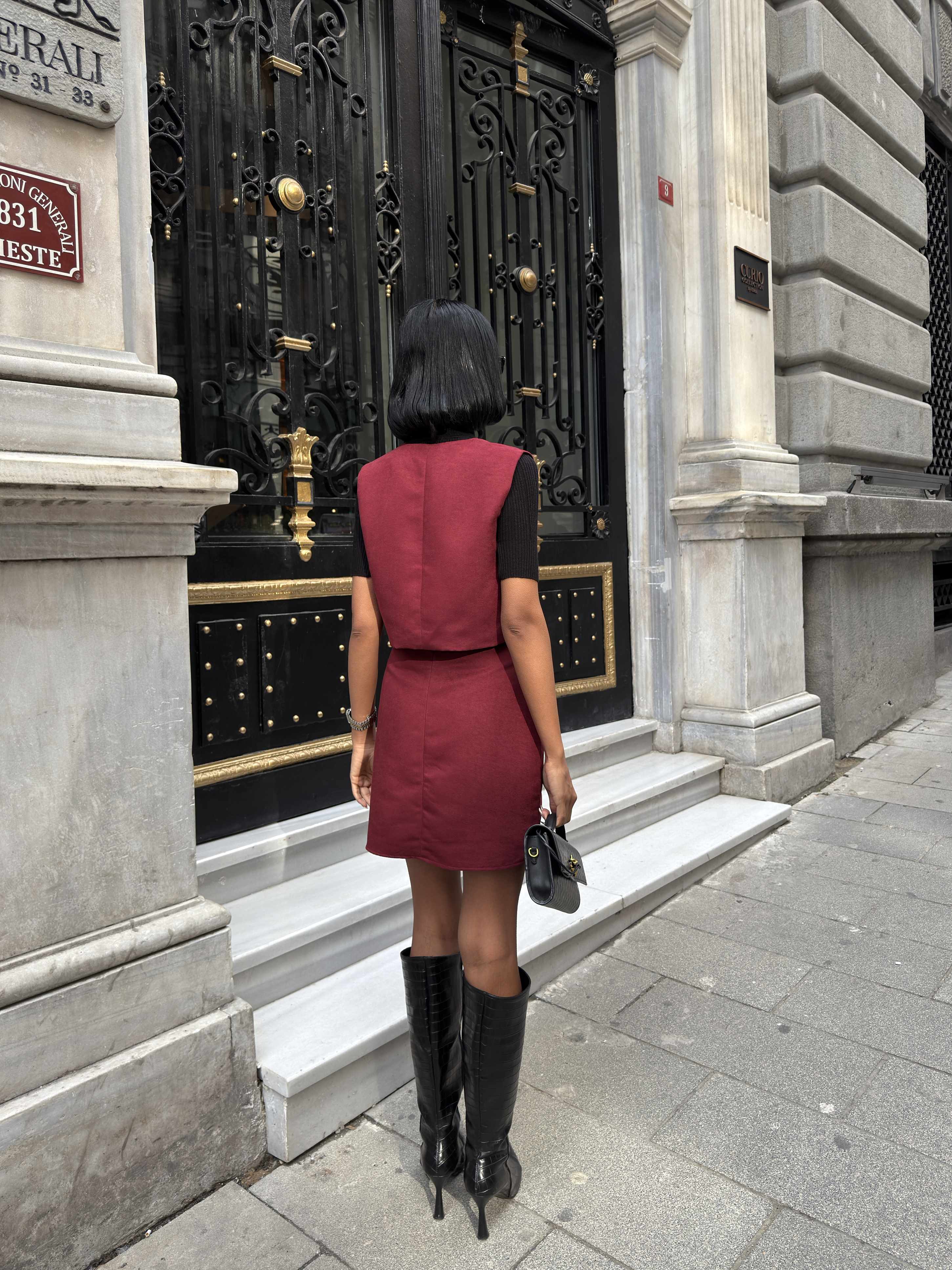 3101 SUEDE SET WITH VEST