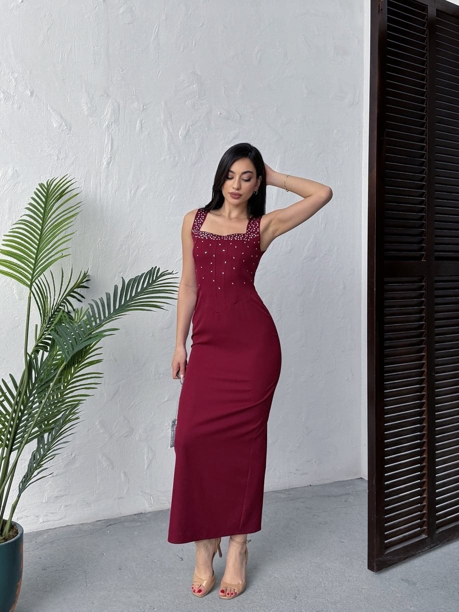 3112 TAŞLI ELBİSE
