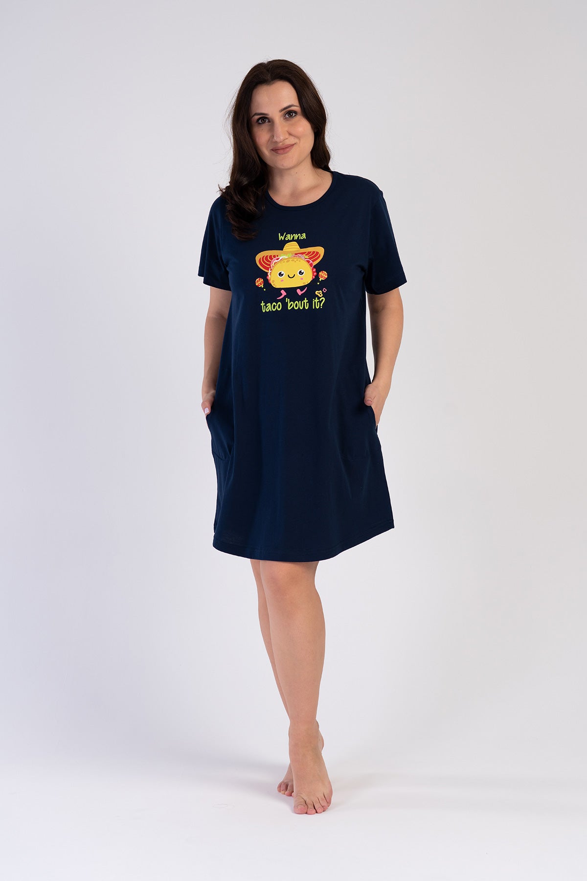 KADIN P.SUPREM XXL O YAKA KISA KOL ETEGI OVAL CEPLI TUNIK