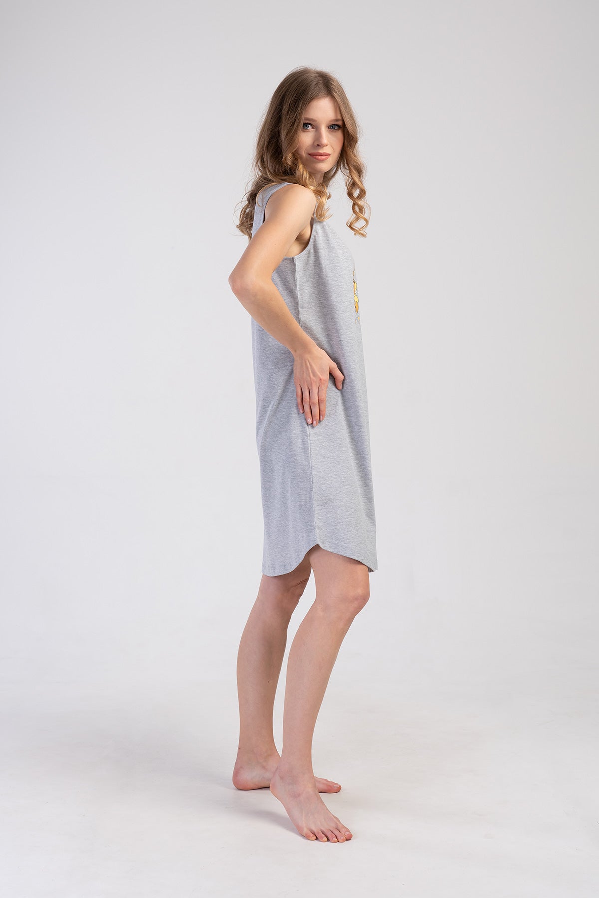 KADIN P.SUPREM KALIN ASKILI ETEGI OVAL TUNIK