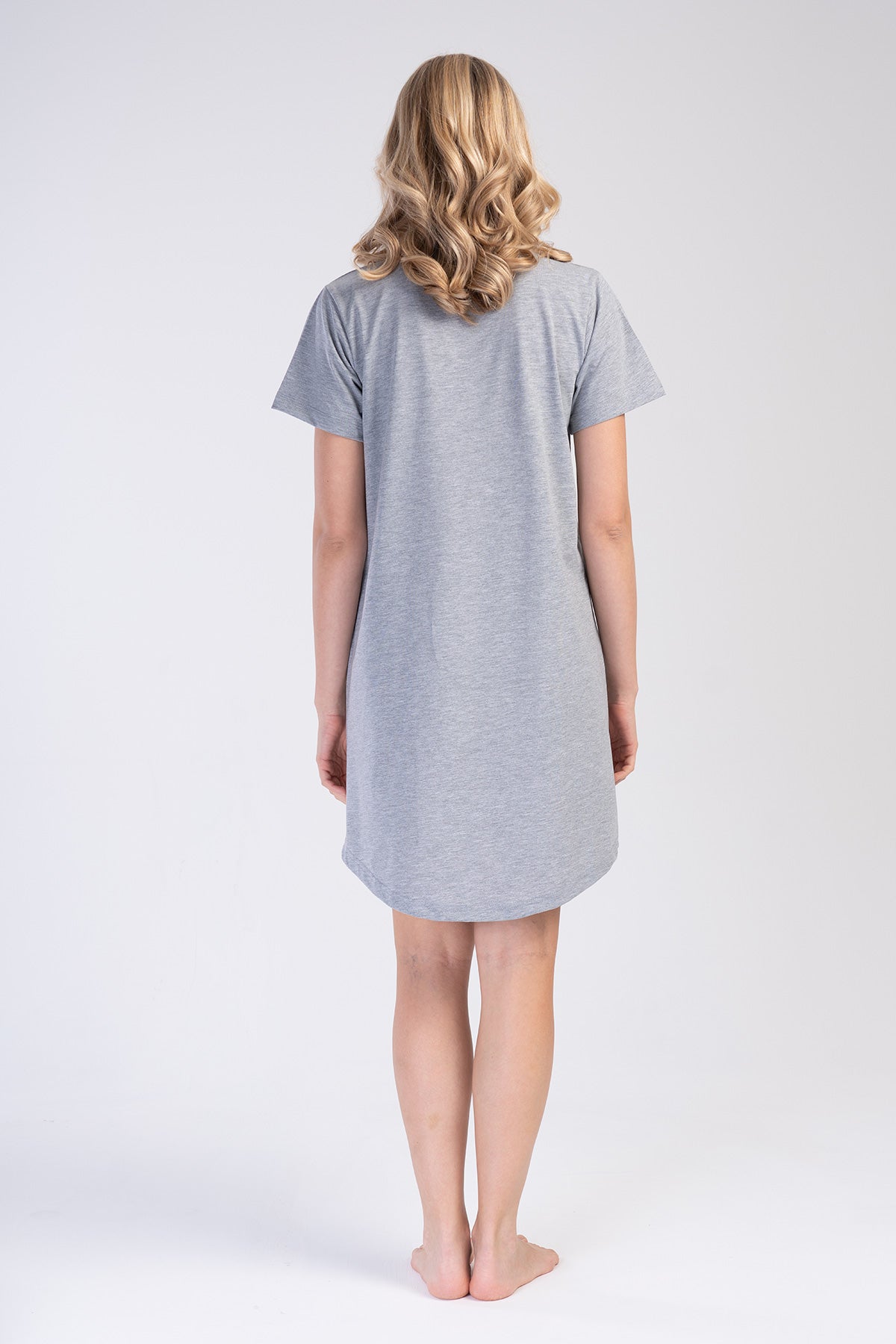 KADIN P.SUPREM O YAKA KISA KOL ETEGI OVAL TUNIK