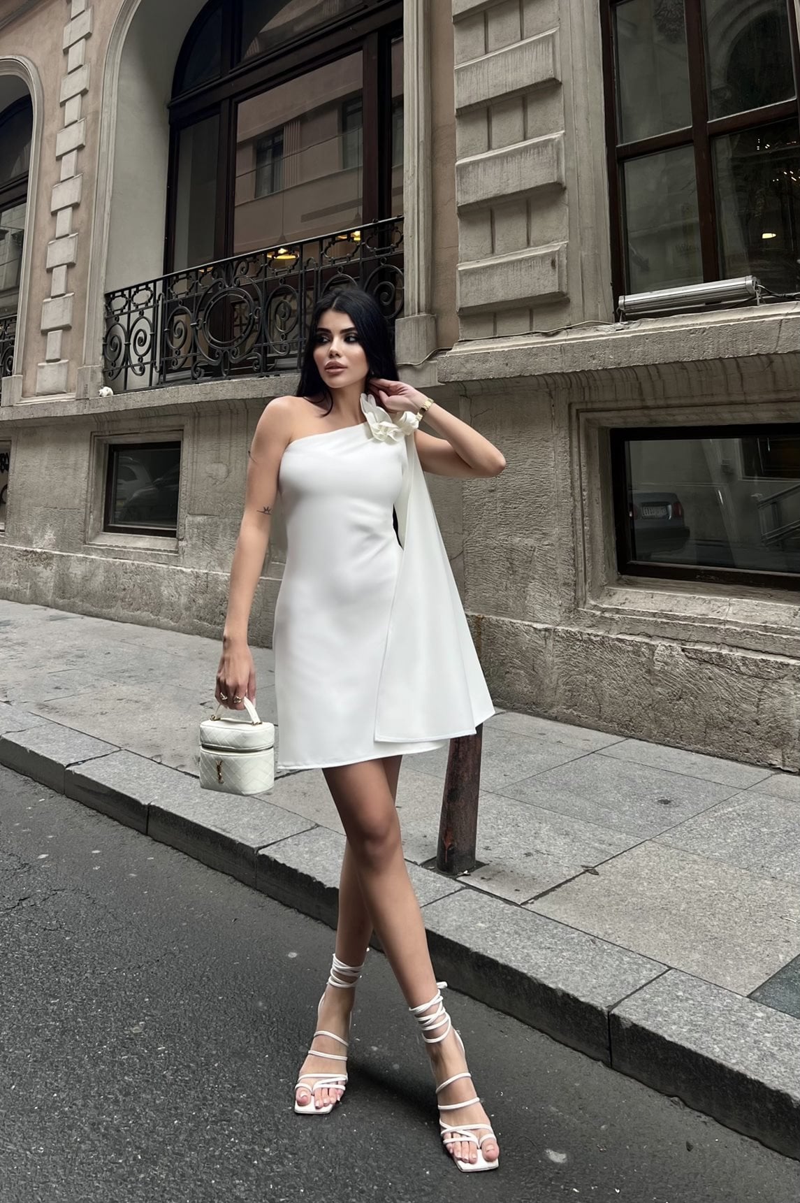 3127 ÇİÇEKLİ ELBİSE