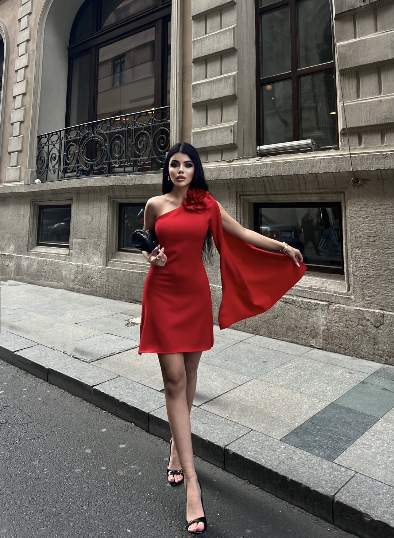 3127 ÇİÇEKLİ ELBİSE