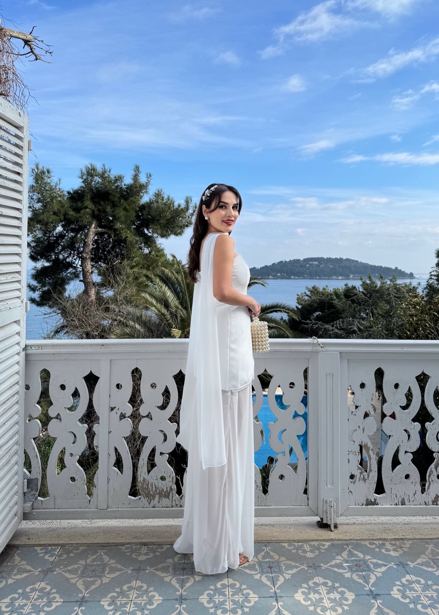 3125 ŞİFON ELBİSE