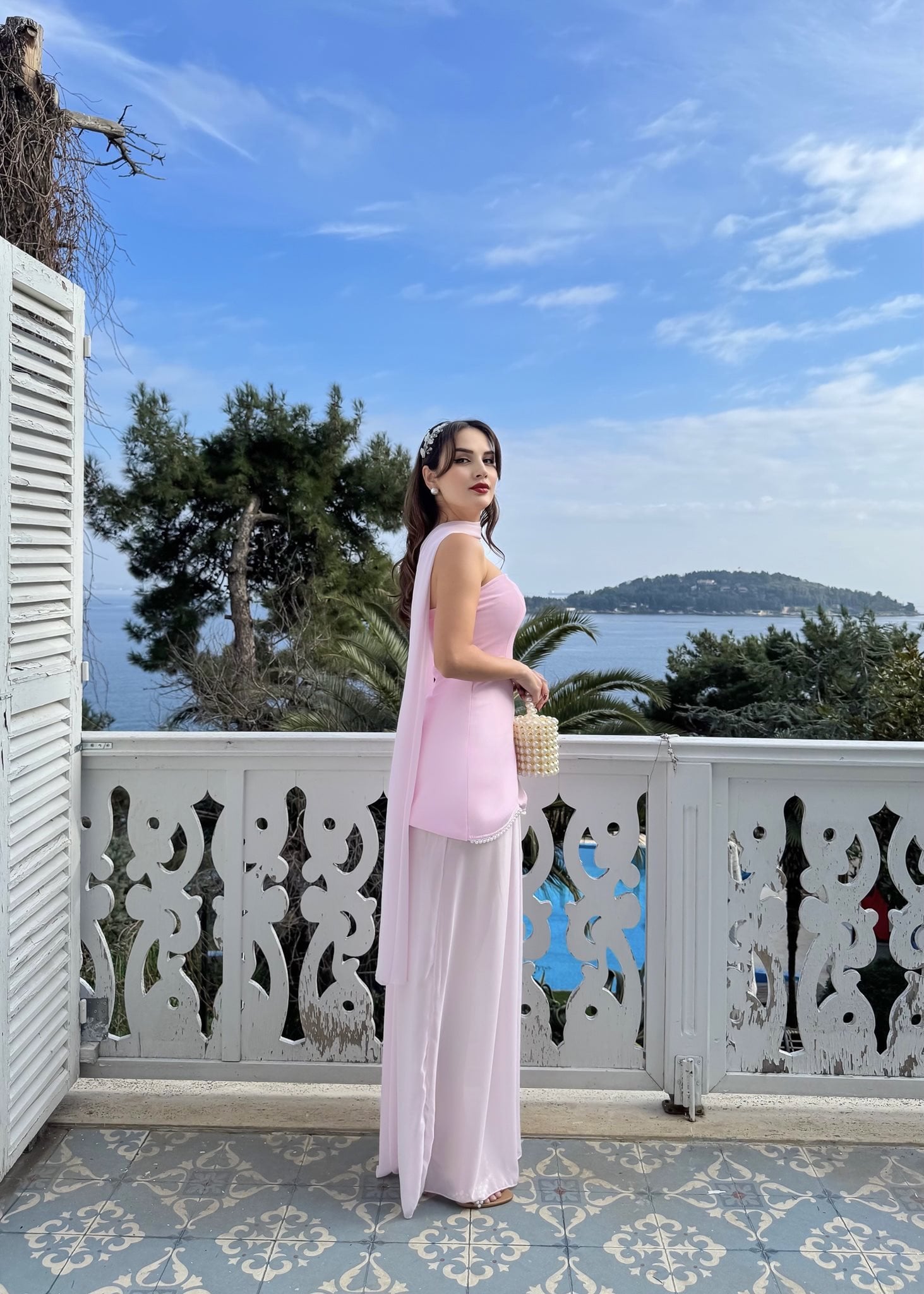 3125 ŞİFON ELBİSE