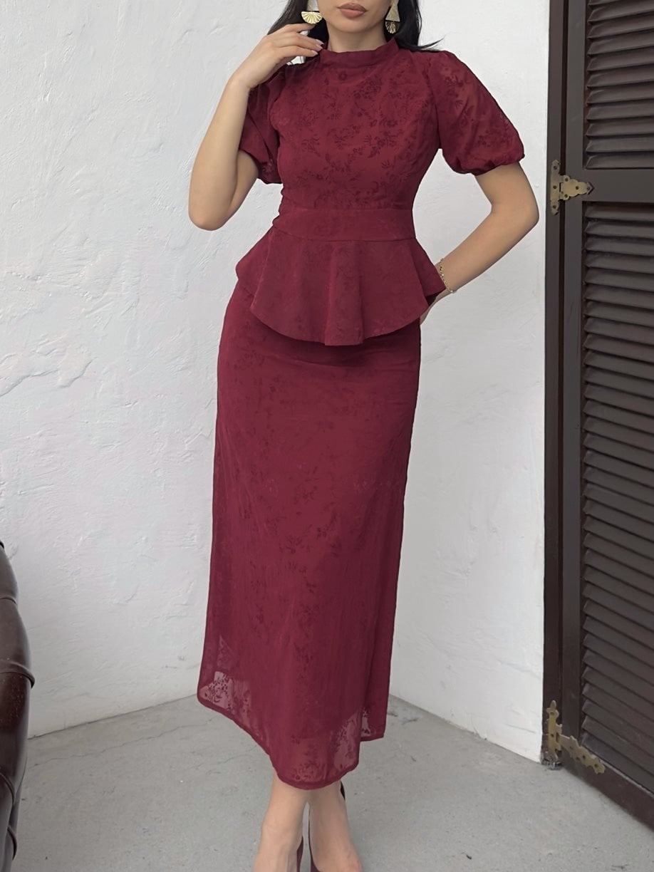 CHIFFON DRESS