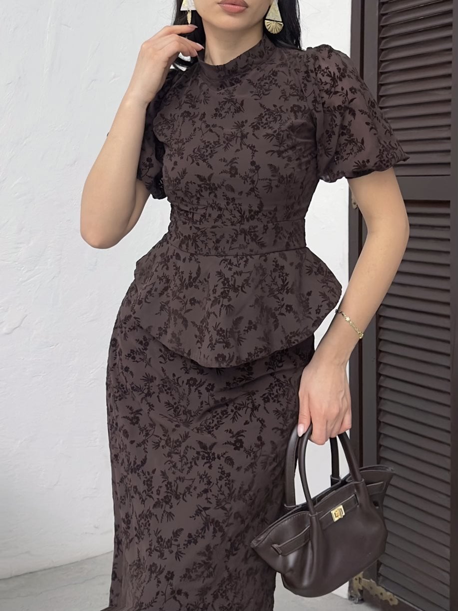 CHIFFON DRESS