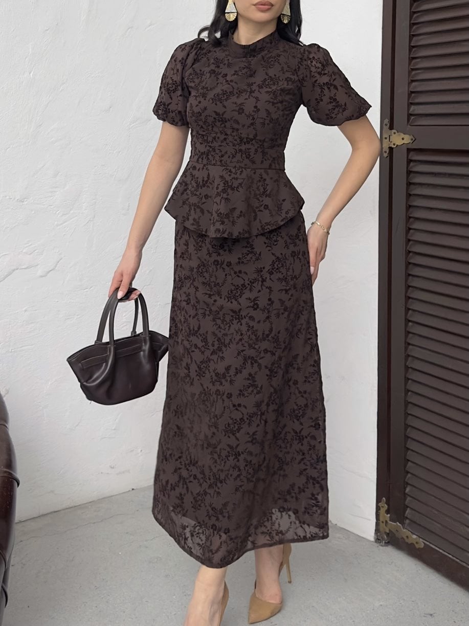CHIFFON DRESS