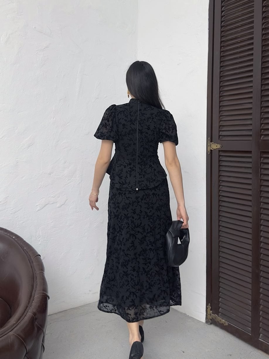 CHIFFON DRESS