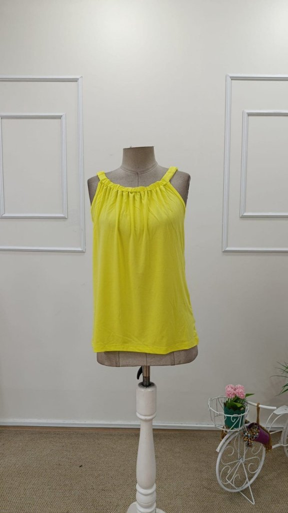 Women's Strappy Ruched Front Viscose Blouse, 31968