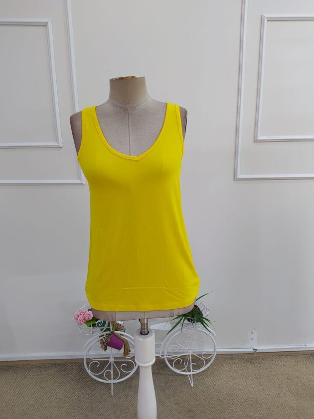 Women's Wide V-Neck Viscose Blouse with Straps, 34235