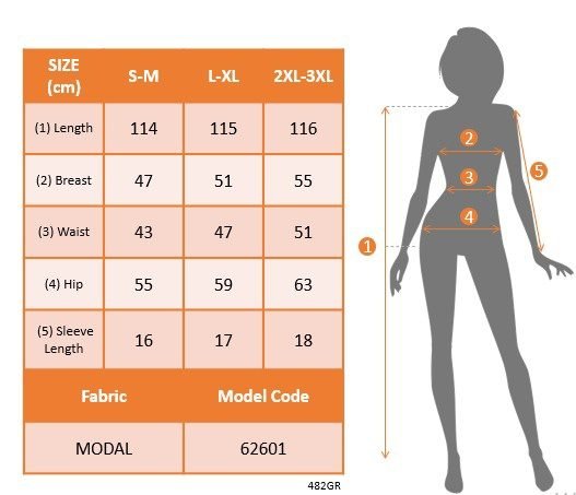 Kadın Kısa Kollu Iki Tarafı Düğme Detaylı Uzun Modal Elbise, 37292