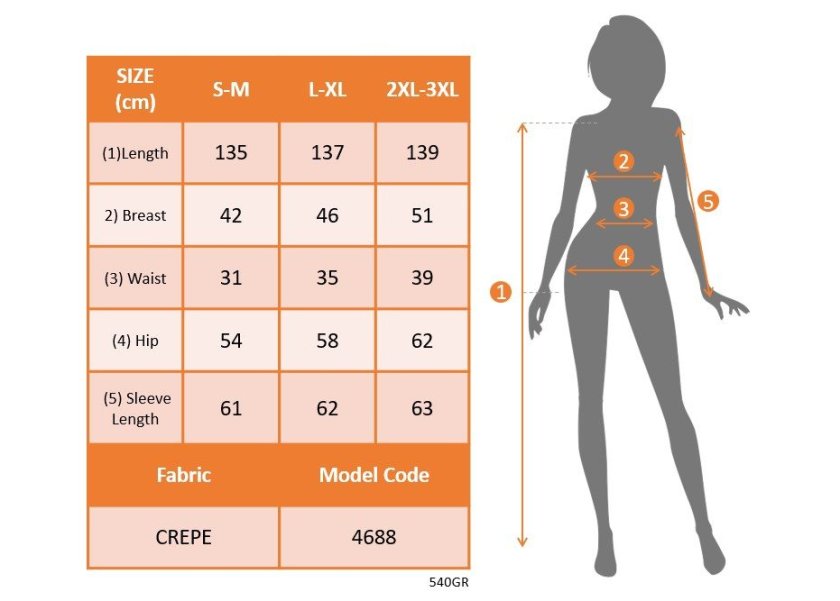 Kadın Uzun Kollu Hakim Yaka Detaylı Damlalı çift Renkli Uzun Janjan Krep Elbise, 37444