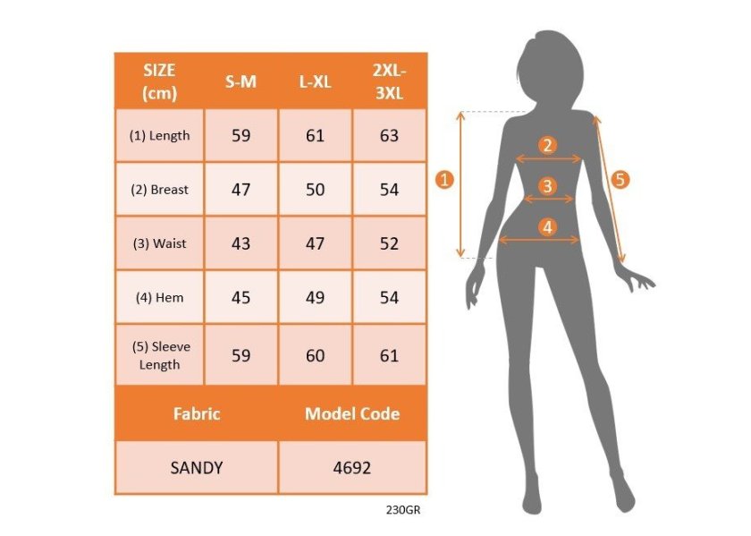 Kadın Uzun Kollu Degaje Yakalı Sandy Bluz, 37809