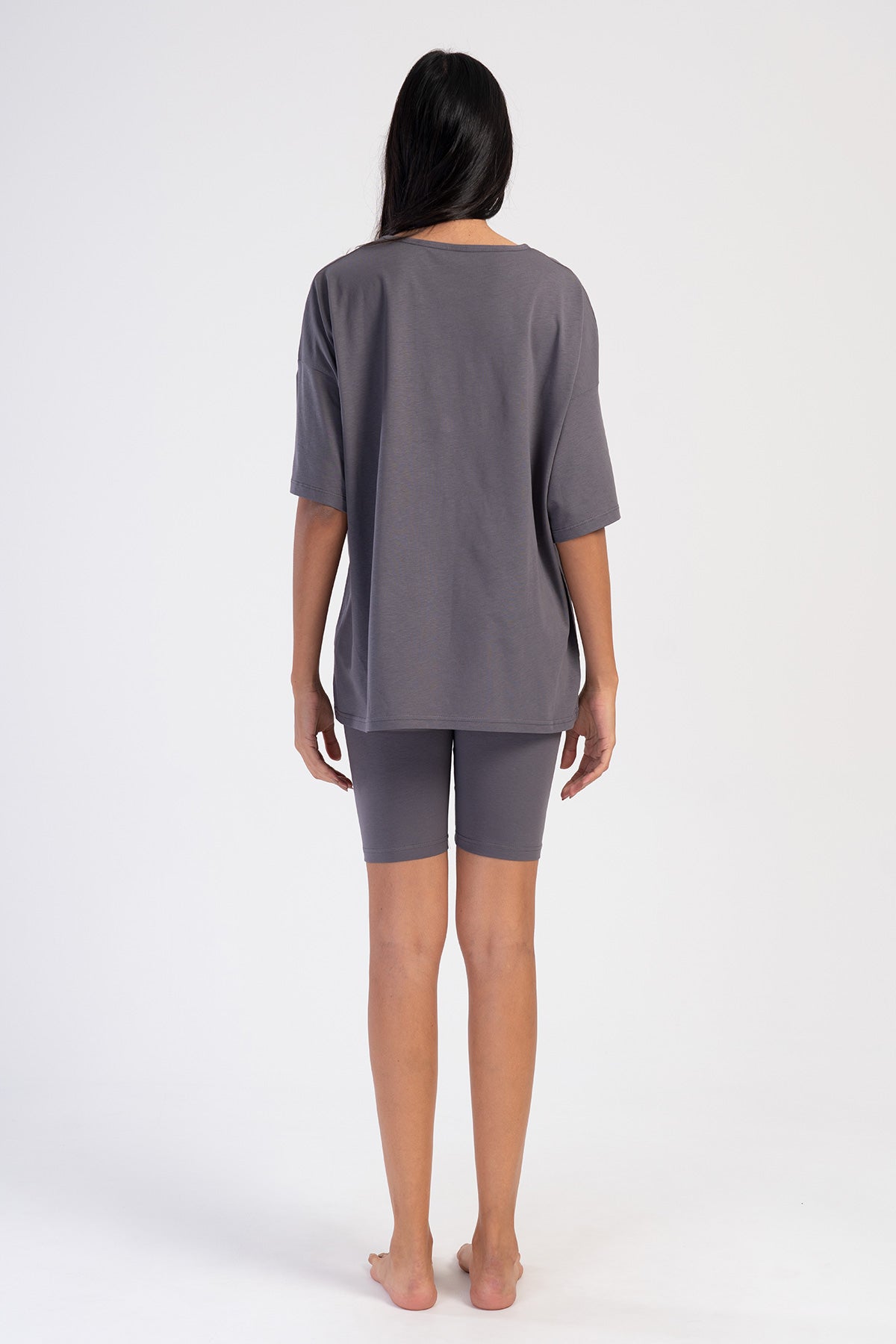 KADIN LYC SUPREM O YAKA DUSUK OMUZLU KISA KOL TAYT TAKIM