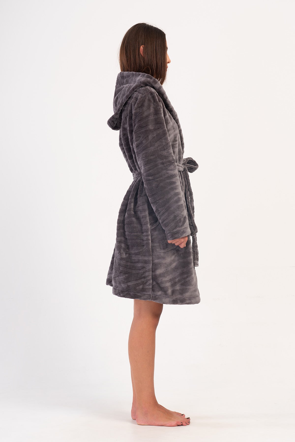 KADIN J.ULTRASOFT KAPSONLU UZUN KOL KISA CEPLI SABAHLIK