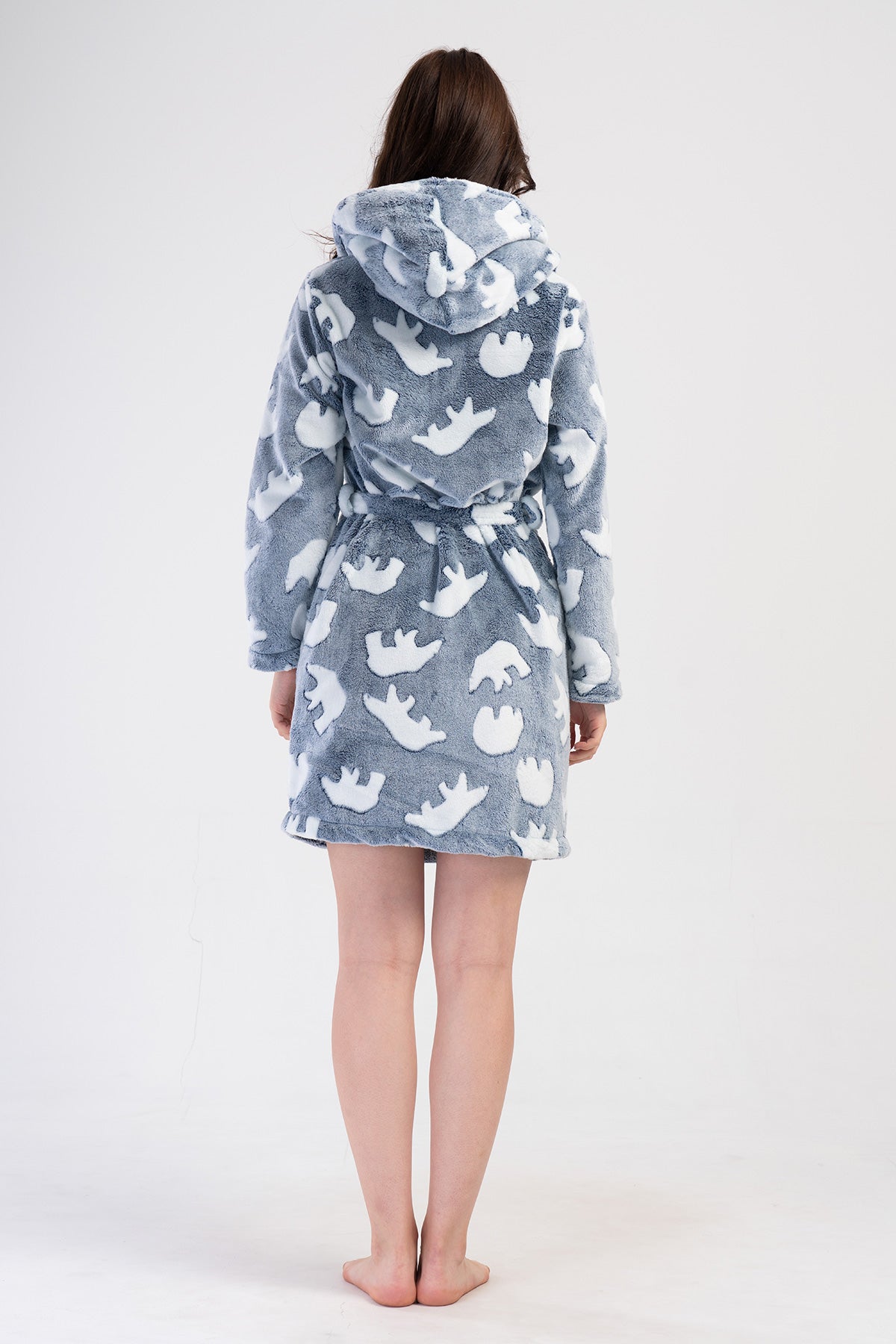 KADIN J.ULTRASOFT KAPSONLU UZUN KOL KISA CEPLI SABAHLIK